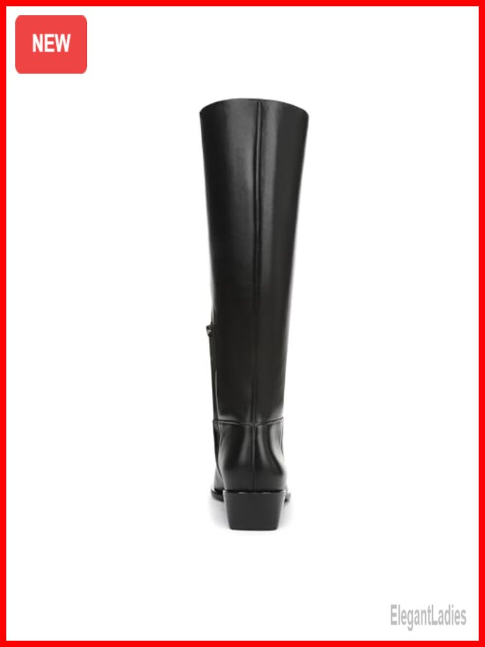 Suede Mid-Calf Zip Tall Boots Square Toe Block Heel - Picture 2 of 6